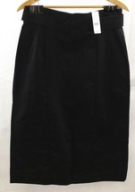 7th Avenue Women Skirt Black Straight Pencil  Size 8 - $15.83