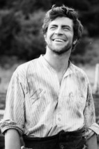 Alan Bates Smiling Portrait in Open Necked Shirt Circa 1970 18x24 Poster - $23.99