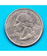 2002 D Louisiana State Washington Quarter - circulated Near Brillant - $1.25