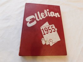 1955 Elletian Ellet High School Year Book Akron Public School Binding damage - £27.68 GBP