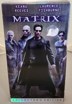 The Matrix (VHS, 1999, Collectors Edition) Keanu Reeves Lawrence Fishburne - £2.22 GBP