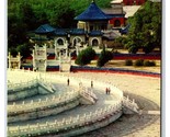 Temple Of Shadows Pechino Cina Unp Continental Cartolina Z6 - $4.04