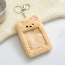 Lovely tiger  ID Credit Case Plush animals Photocard Protector Case Keyc... - £18.22 GBP