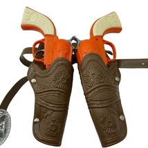 2009 Imperial Toy Legends of the Wild West 2 Orange Toy Cap Gun Revolver... - $19.79