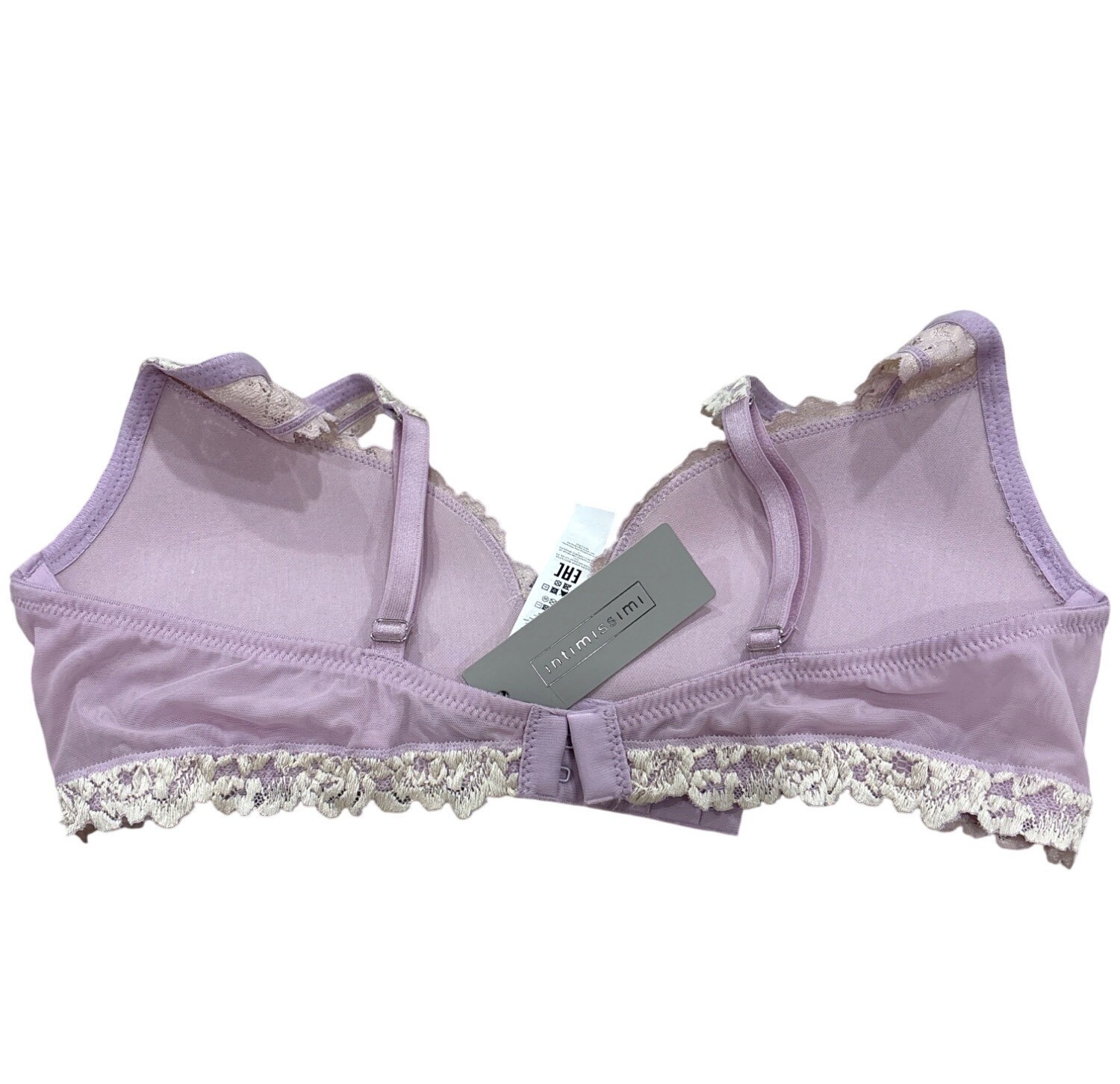 Intimissimi Womens Fair Orchid/Ivory Lace Bra 36C NWT Item image 3