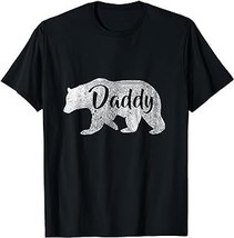 Men&#39;s Daddy Bear T-Shirt Awesome Camping T-shirt - $15.99+