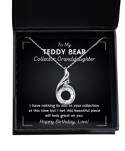 Teddy Bear Collector Granddaughter Necklace Birthday Gifts - Phoenix Pendant  - £40.55 GBP