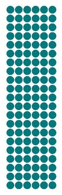 3/8" Turquoise Round Vinyl Color Code Inventory Label Dot Stickers - $1.98 - $63.89