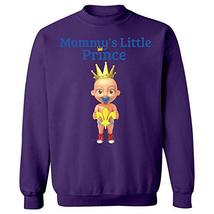 Kellyww Mommy&#39;s Little Prince uses a Pacifier - Sweatshirt Purple - £43.53 GBP