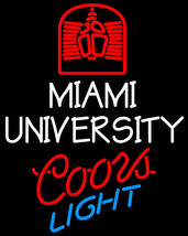 Coors Light NCAA Miami University Neon Sign - $699.00
