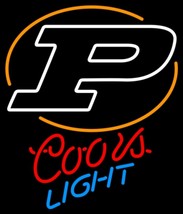 Coors Light NCAA Purdue University Boilermakers Helmet Neon Sign - £558.74 GBP