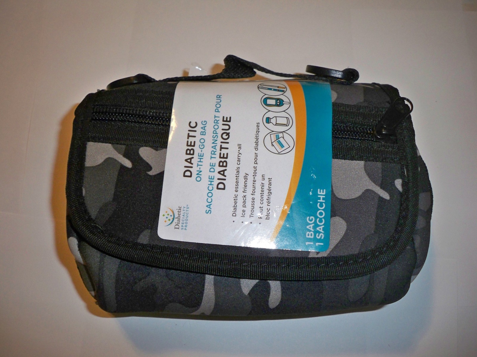 Kids Diabetic on the go bag Insulin Organizer Holder Case Pack CAMO APOTHECARY - $12.99