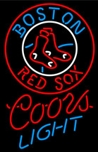 Coors Light MLB Boston Red Sox Neon Sign - £547.76 GBP