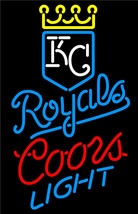 Coors Light MLB Kansas City Royals Neon Sign - £556.73 GBP