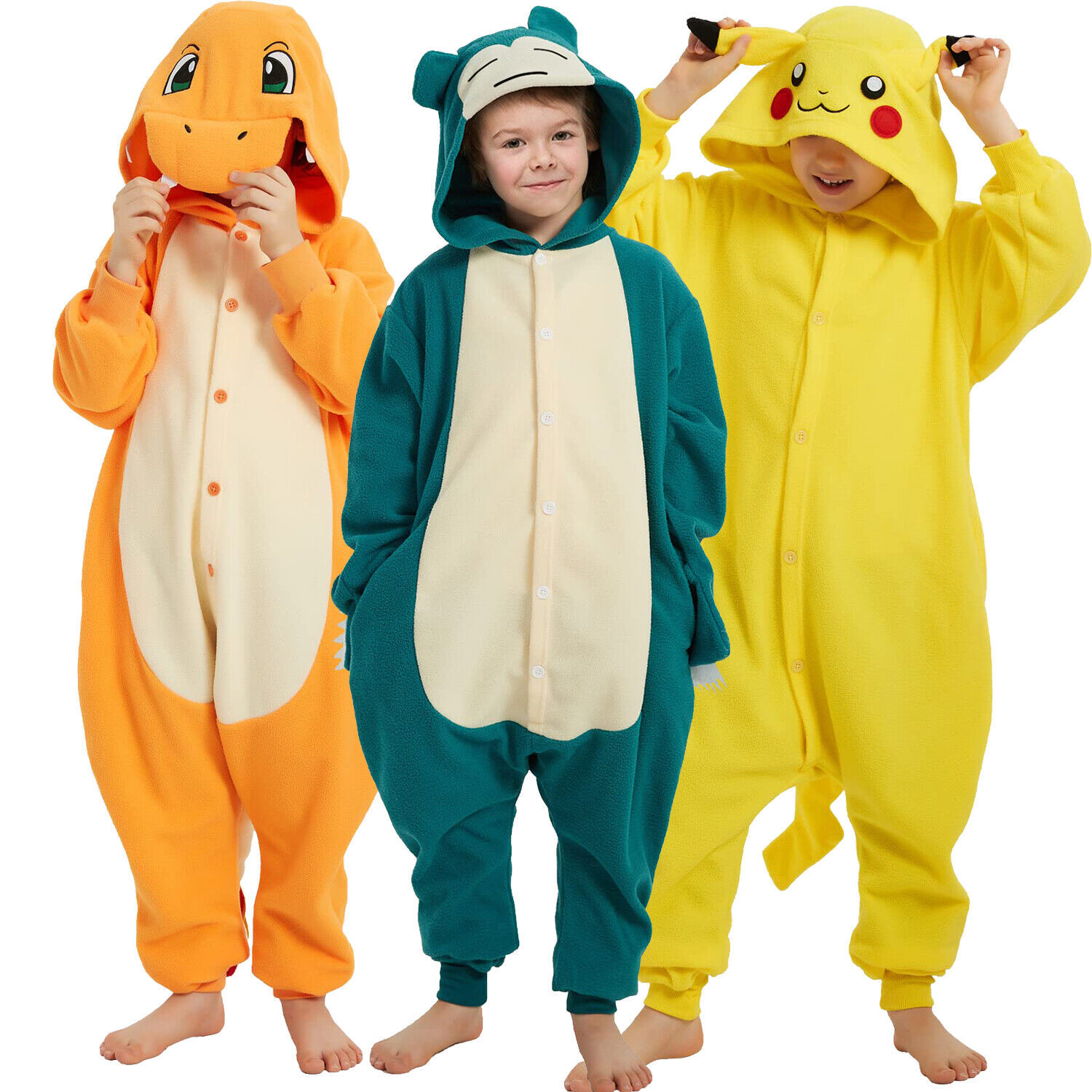 Kids Cartoon Anime Pajamas Onesis1 Animal Kigurumi Halloween Cosplay Costume
