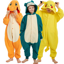Kids Cartoon Anime Pajamas Onesis1 Animal Kigurumi Halloween Cosplay Cos... - £14.38 GBP