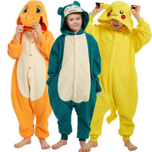 Kids Cartoon Anime Pajamas Onesis1 Animal Kigurumi Halloween Cosplay Cos... - $17.99