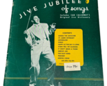 Cab Calloway&#39;s Jive Jubilee Of Songs Songbook 1942 Mills Music w Jive Di... - $197.96