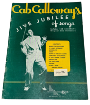Cab Calloway&#39;s Jive Jubilee Of Songs Songbook 1942 Mills Music w Jive Dictionary - £158.24 GBP