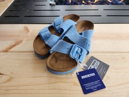 Birkenstock Arizona Bs Unisex Sky Blue Sandals (EU37 L6 M4) - £86.24 GBP