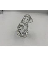 Baccarat Crystal BASSETT HOUND Dog Excellent Condition - $177.70 CAD