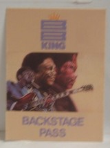 B.B. KING - VINTAGE OLD ORIGINAL CONCERT TOUR CLOTH BACKSTAGE PASS **LAS... - $15.00
