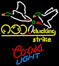 Coors Light Bowling Ducking Strike Neon Sign - £556.73 GBP