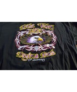 Daytona Beach Bike Week 2001 60th Anniversary Eagle T Shirt XL Double Sided - £25.70 GBP