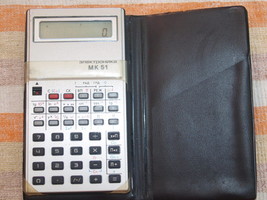 Vintage  Soviet Russian Ussr  Pocket Calculator Elektronika Mk 51 Working - $29.68