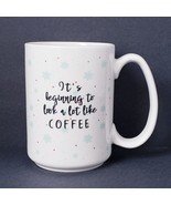 Enchanted Forest Snowflake Christmas Holiday 16 oz. New Bone China Coffe... - $15.27