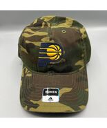 Indiana Pacers Hat Women Green Camouflage Adidas Strap Back Cap New - €16,18 EUR