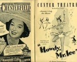 Playbill Howdy Mr Ice Sonja Henie Rockefeller Center New York City 1948 - $14.83