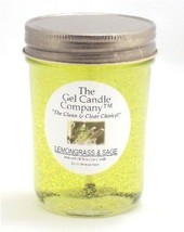 Lemongrass and Sage 90 Hour Gel Candle Classic Jar - £7.77 GBP