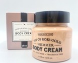 Beekman 1802 Pot of ROSE GOLD SHIMMER Whipped Body Cream 8 oz SEALED - $21.99