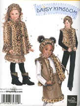 2006 Girls Coat, Vest, &amp; Skirt Pattern Simplicity 2780 Size 3 to 8 Uncut - £3.12 GBP