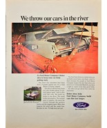 FORD 69 Continental Mark III-Rust&quot;....has a better idea&quot; 1968 Vintage Pr... - $15.13 CAD