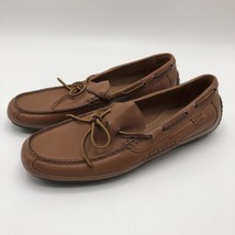 Polo Ralph Lauren Roberts driver loafer leather shoes tan size 13 D- Min... - $44.55