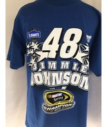 Nascar Jimmie Johnson Tshirt Mens Medium 48 2013  Sprint Champion  - £7.43 GBP