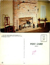 New York(NY) Fort Edward Fort House Museum Dining Room Tavern Vintage Postcard - £7.55 GBP