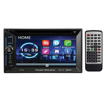 Power Acoustik 6.2&quot; Double Din DVD Receiver with Bluetooth - $113.71