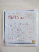 Jack Dempsey Needle Art Nursery Quilt Blocks 300 Pattern 66 ABC 12 9 By ... - $18.99