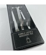 Stainless Steel Candle Accessory Set Wick Trimmer Snuffer Wick Dipper Gi... - $54.83 CAD