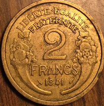 1941 France 2 Francs Coin - £1.29 GBP