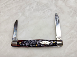 Vintage Case Xx U.S.A. 62042 (1964 - 69) Red Bone 2 Blade Pen Knife - $118.79