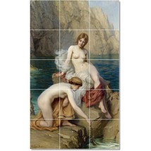 Herbert James Draper Nudes Painting Ceramic Tile Mural BTZ22331 - £118.63 GBP+