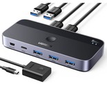 UGREEN USB 3.0 Switch 2 Computers Sharing USB C &amp; A Devices, 4 Port USB ... - $84.99
