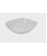 (1) Royal Norfolk Contemp. White 8&quot; Square Deep Cereal Bowls-Salad/Straw... - $13.74