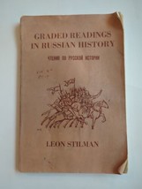 Graded Readings in Russian History by Leon Stilman paperback Columbia Univ. 1962 - £52.53 GBP