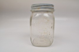 Vintage Atlas Mason Clear Glass Pint Jar. - £15.81 GBP