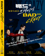 DVD Korean Drama Series Bad And Crazy (Volume.1-12 End) - Fast - £56.39 GBP